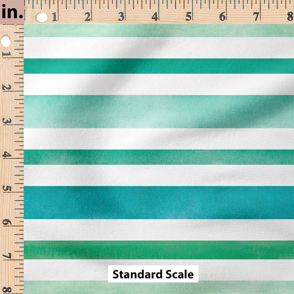 Ruler Scale for Watercolor Stripe by Cate and Rainn