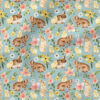 Bunnies and Chicks Floral (Blue) | Holiday