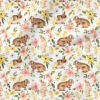 Bunnies and Chicks Floral (White) | Holiday