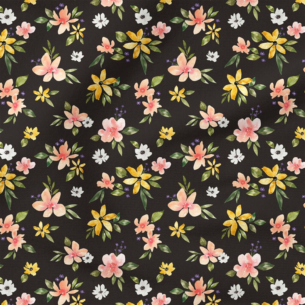 Bunny Burrow Floral (Black) | Holiday