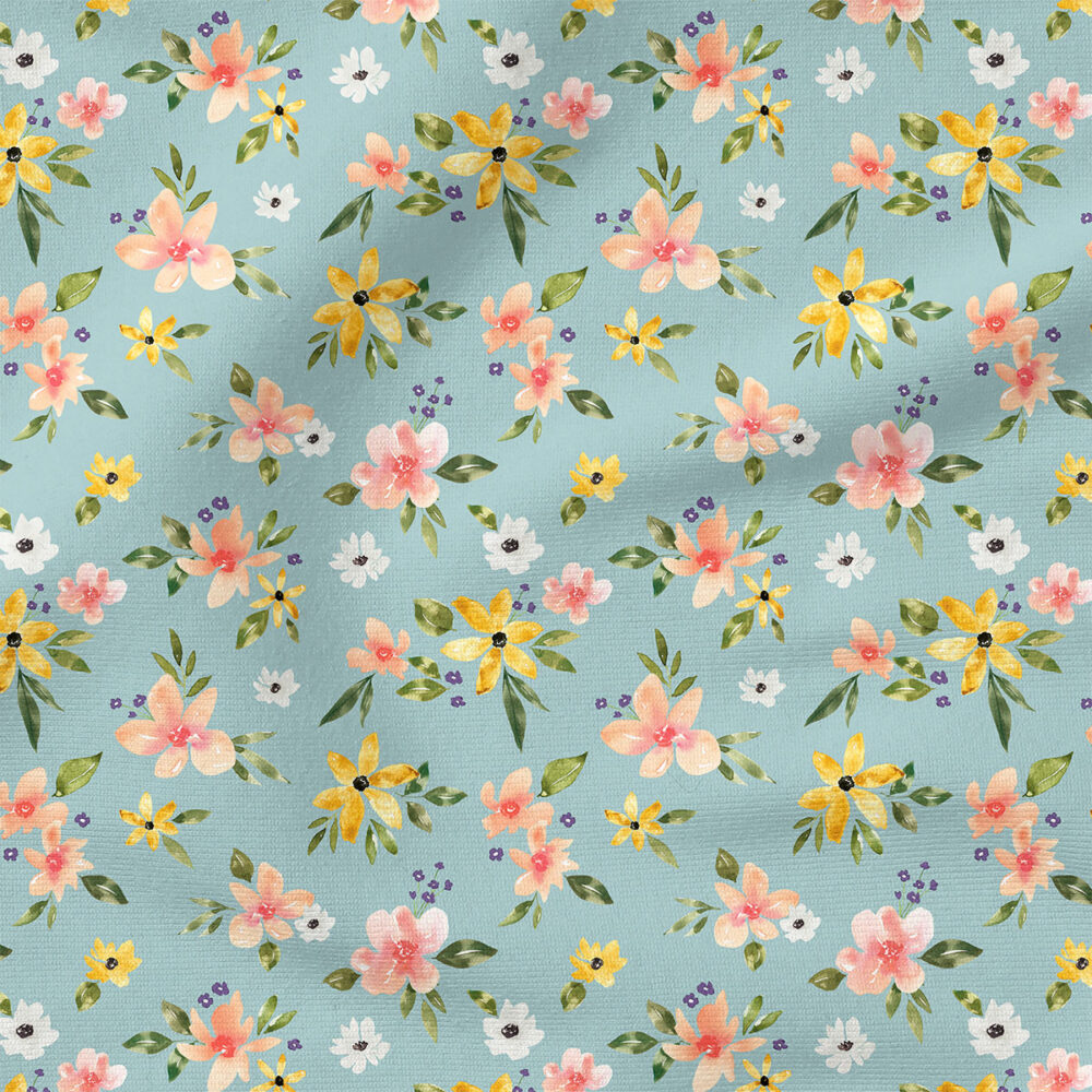 Bunny Burrow Floral (Blue) | Holiday