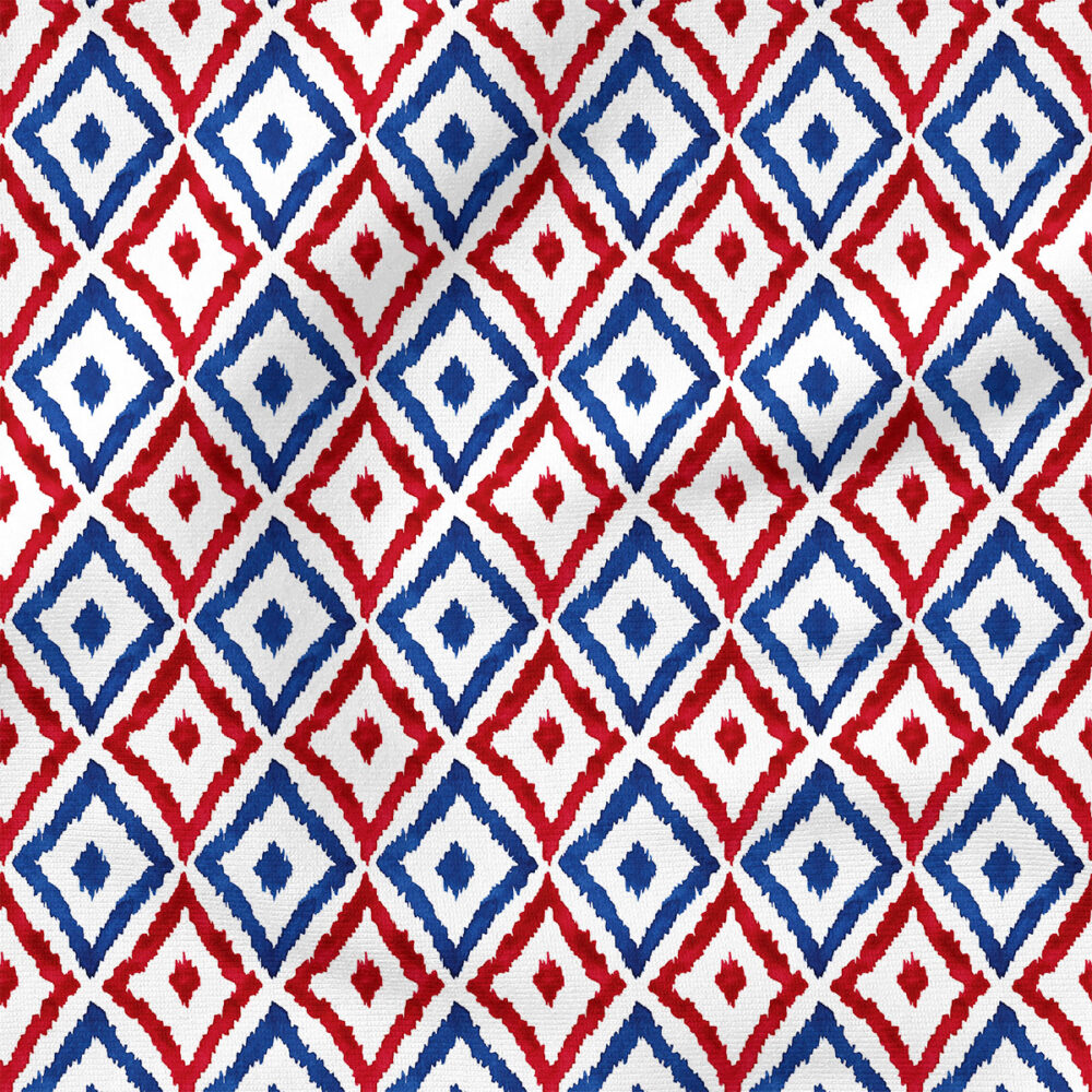 Patriotic Boho Ikat | Holiday