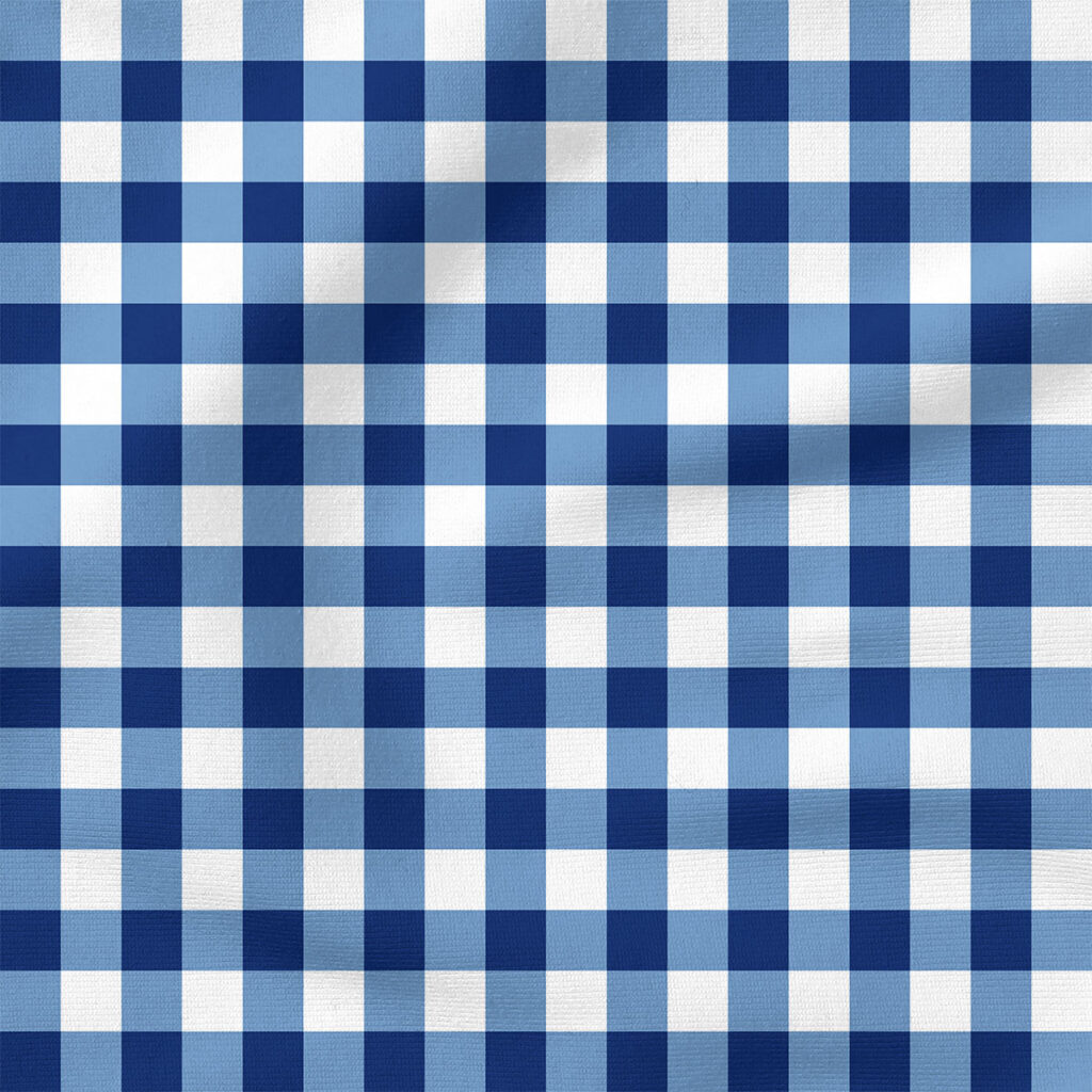 Patriotic Gingham (Blue) | Holiday