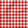 Patriotic Gingham (Red White) | Holiday