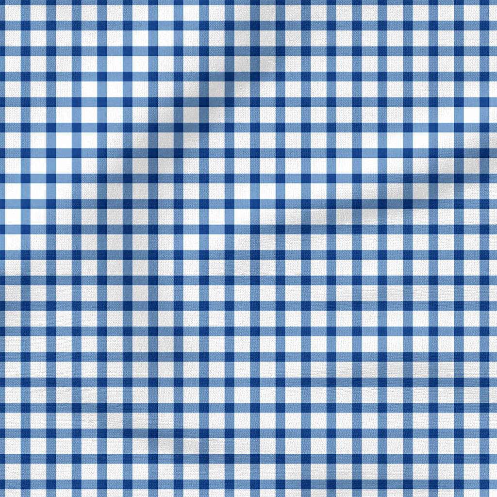 Patriotic Small Gingham (Blue) | Holiday