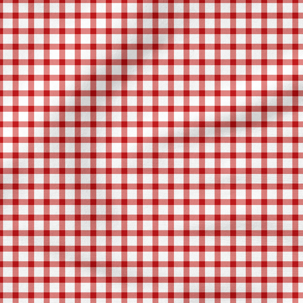 Patriotic Small Gingham (Red) | Holiday