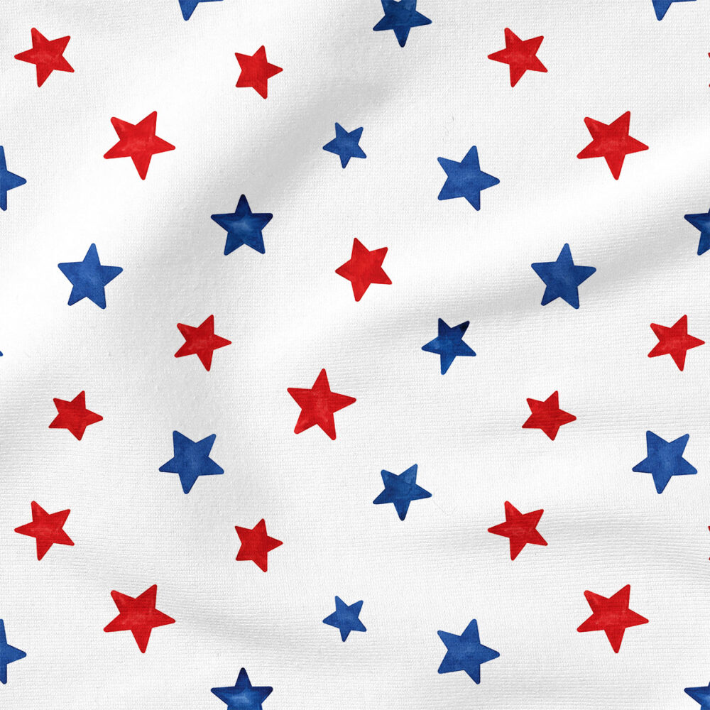 Patriotic Stars (White) | Holiday