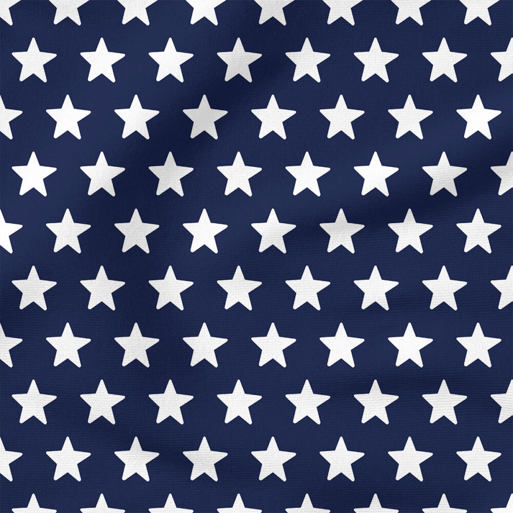 Patriotic Stars Rows (Blue) | Holiday