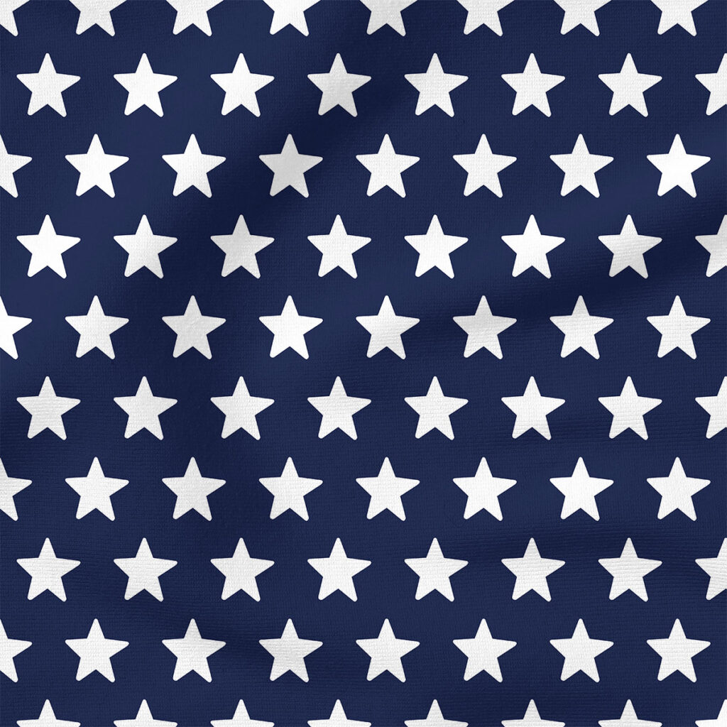 Patriotic Stars Rows (Blue) | Holiday