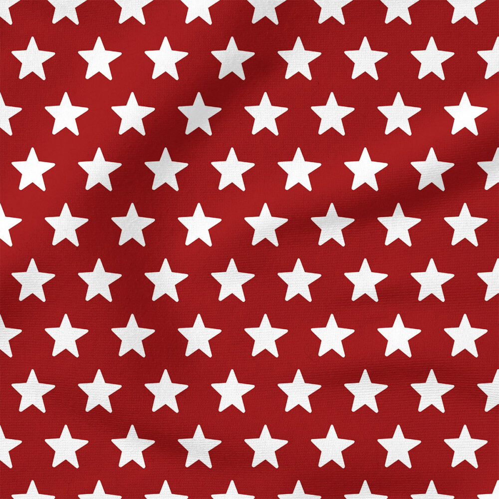 Patriotic Stars Rows (Red) | Holiday