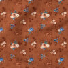 Floral (rust) | Botanical Fabric Design | Cate and Rainn