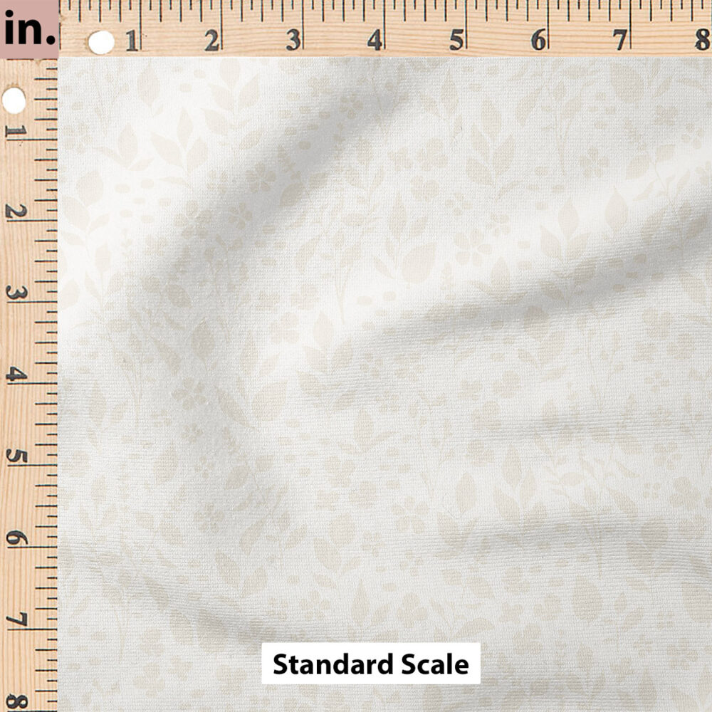 Ruler Scale for Leaves (cream) by Cate and Rainn