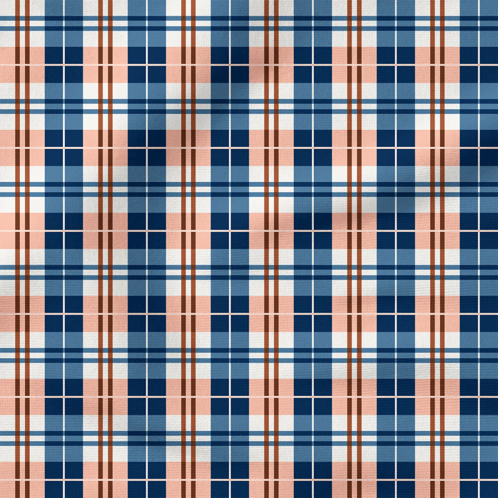 Plaid | Stripes and Shapes Fabric Design | Cate and Rainn