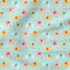 Butterflies (Aqua) | Insects Fabric Design | Cate and Rainn