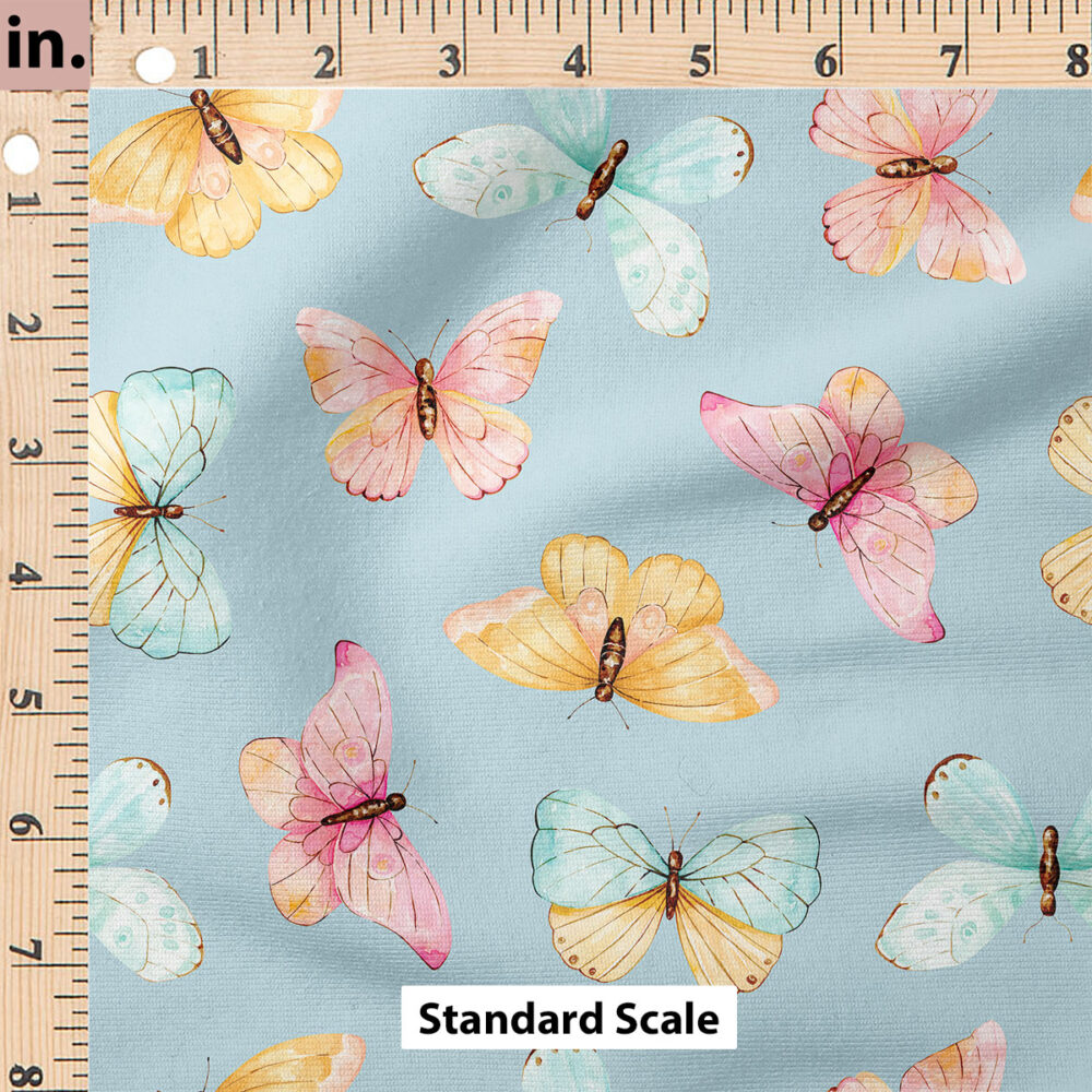 Ruler Scale for Butterflies (Blue) by Cate and Rainn