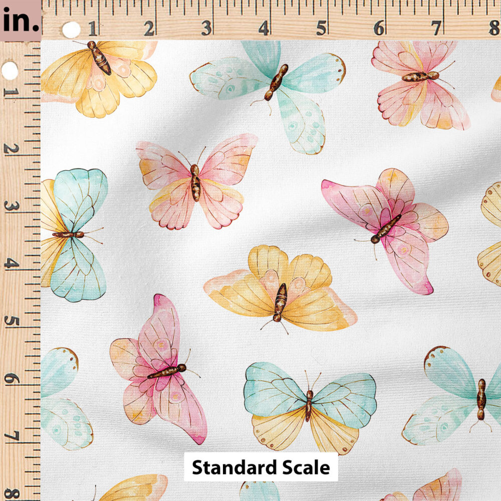 Ruler Scale for Butterflies (White) by Cate and Rainn