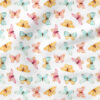 Butterflies (White) | Insects Fabric Design | Cate and Rainn