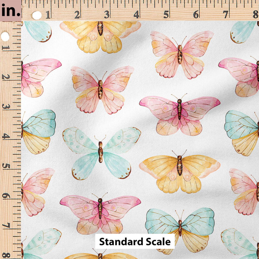 Ruler Scale for Butterfly Rows (White) by Cate and Rainn