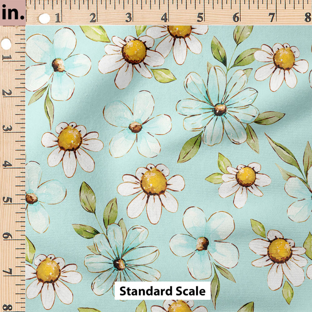 Ruler Scale for Daisy (Aqua) by Cate and Rainn