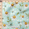 Ruler Scale for Daisy (Aqua) by Cate and Rainn