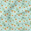 Daisy (Aqua) | Botanical Fabric Design | Cate and Rainn