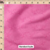 Ruler Scale for Heart Sketches (Hot Pink) by Cate and Rainn