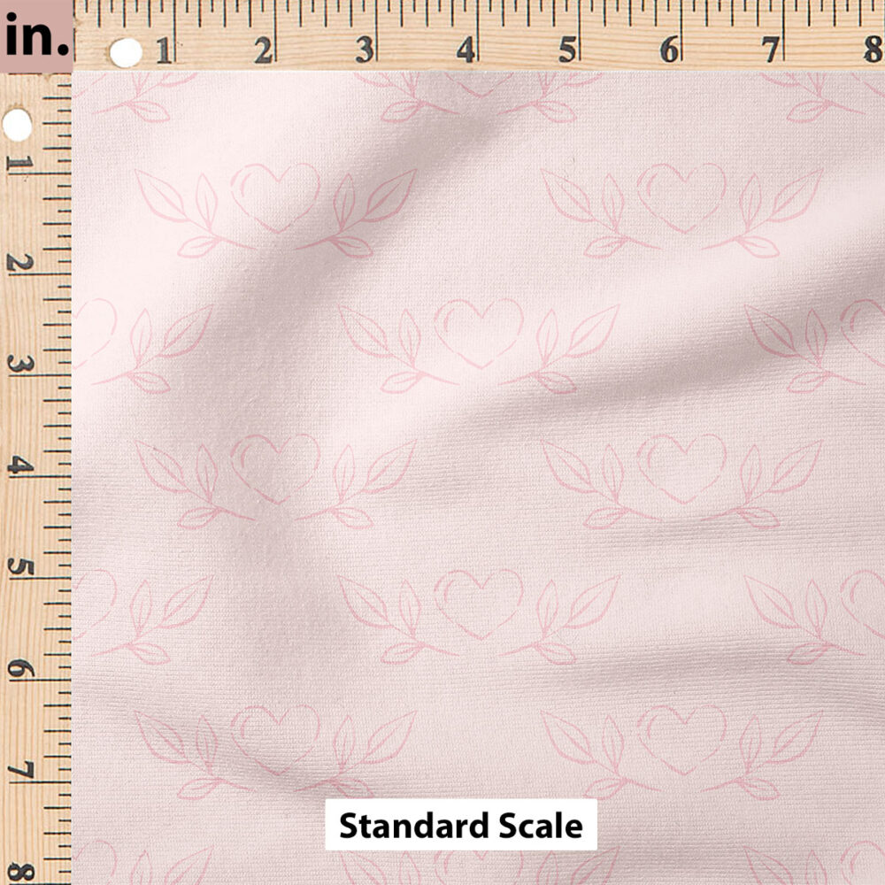 Ruler Scale for Heart Sketches (Pink) by Cate and Rainn