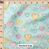 Ruler Scale for Penelope Hearts (Aqua) by Cate and Rainn