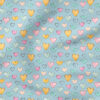 Penelope Hearts (Blue) | Children Fabric Design | Cate and Rainn