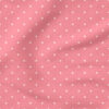 Penelope Polka (Pink) | Stripes and Shapes Fabric Design | Cate and Rainn