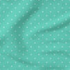 Penelope Polka (Teal) | Stripes and Shapes Fabric Design | Cate and Rainn