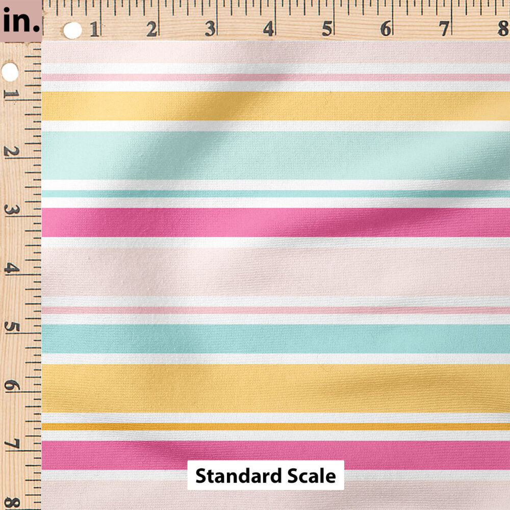 Ruler Scale for Penelope Stripes (Colorful) by Cate and Rainn