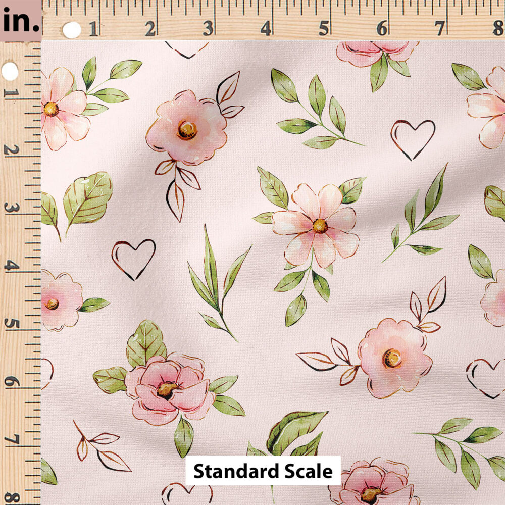 Ruler Scale for Petite Flowers (Pink) by Cate and Rainn