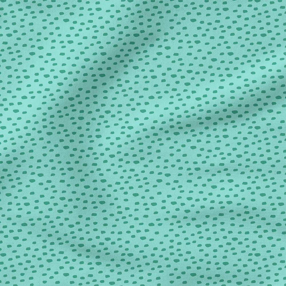 Dashes (Aqua) | Seasonal Fabric Design | Cate and Rainn