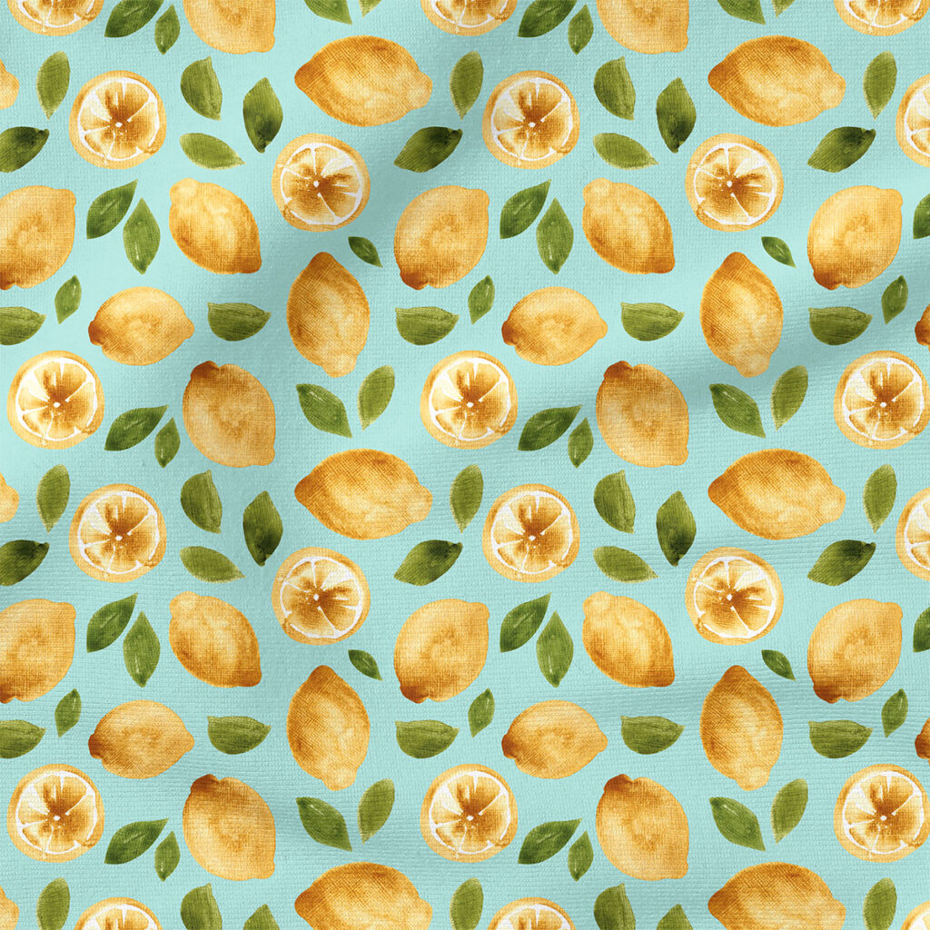 Lemons (Aqua Blue) | Seasonal