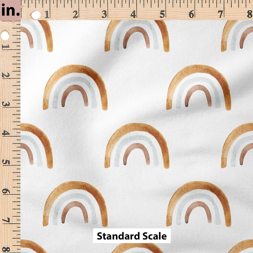 Ruler Scale for Neutral Rainbows (White) by Cate and Rainn