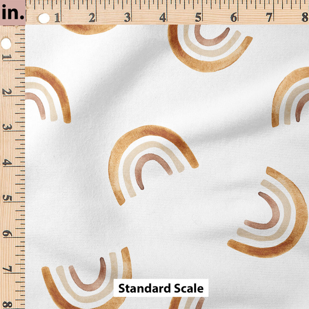 Ruler Scale for Rainbow Scatter (Brown) by Cate and Rainn