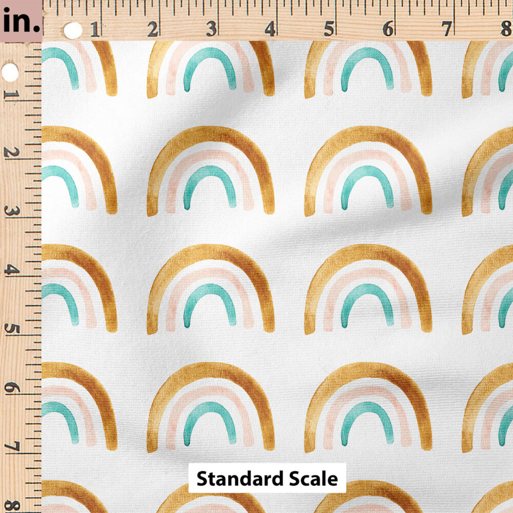 Ruler Scale for Retro Rainbows by Cate and Rainn