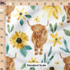 Ruler Scale for Highland Cows Sunflower (White) by Cate and Rainn