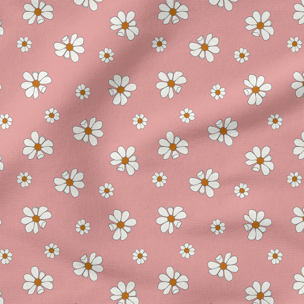 Cosmos (Mauve) | Botanical Fabric Design | Cate and Rainn