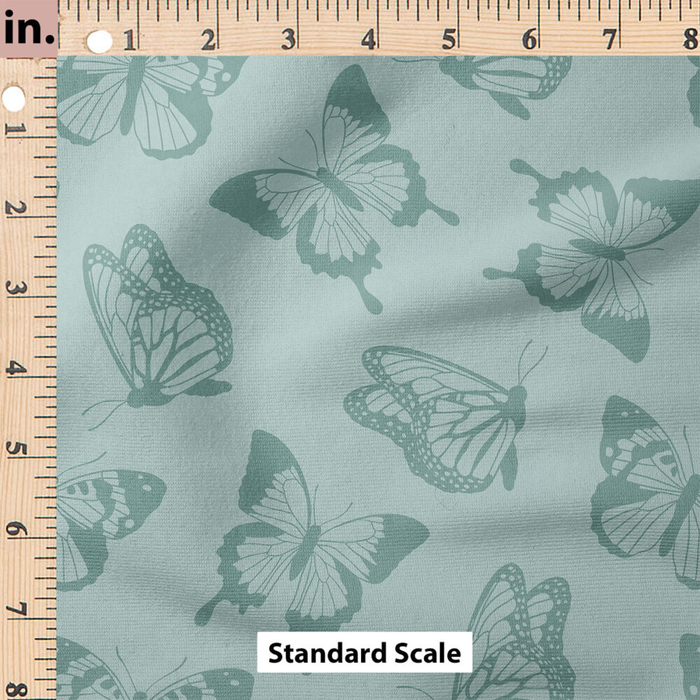 Ruler Scale for Jewel Tone Butterfly (Light Blue) by Cate and Rainn