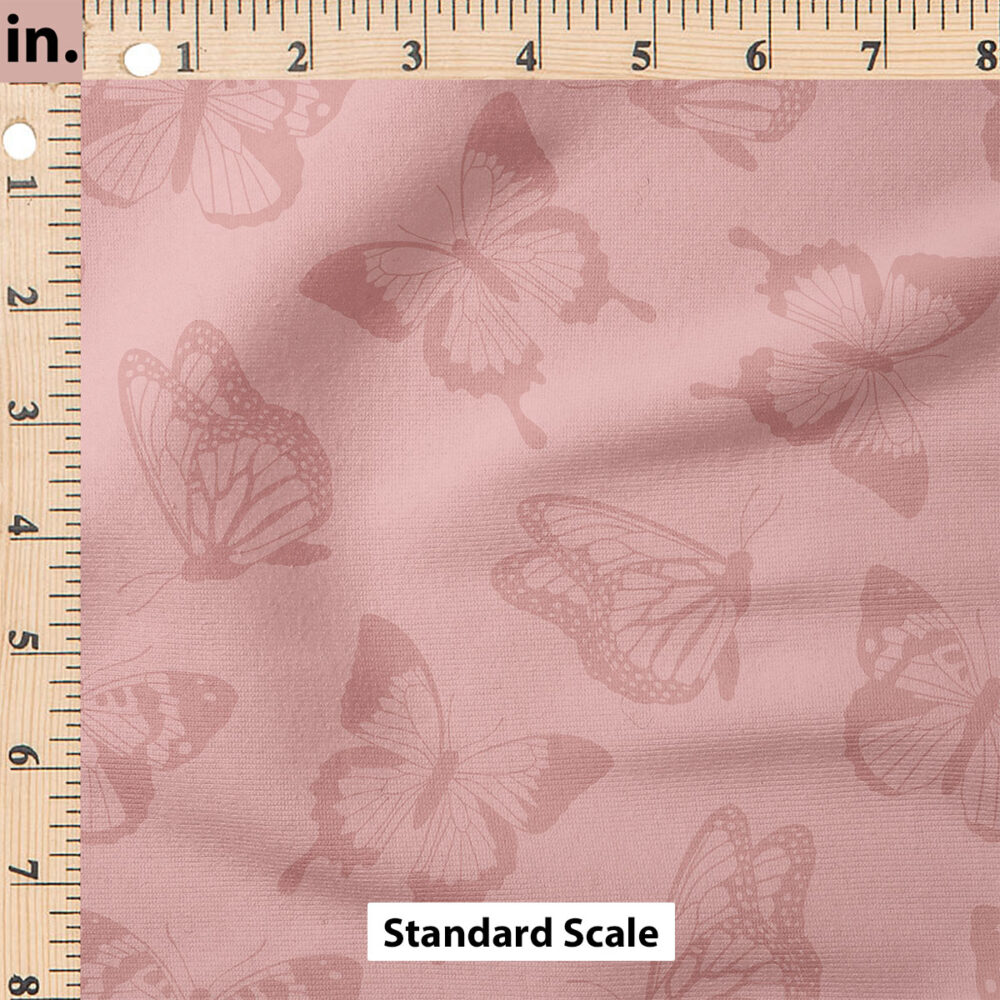 Ruler Scale for Jewel Tone Butterfly (Mauve) by Cate and Rainn