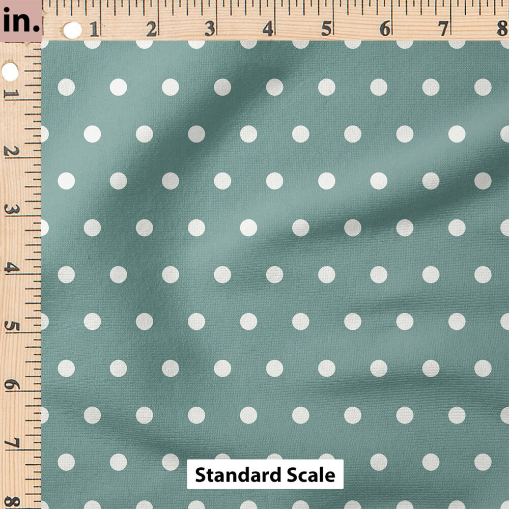 Ruler Scale for Jewel Tone Dots (Blue) by Cate and Rainn