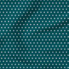 Jewel Tone Dots (Teal) | Stripes and Shapes Fabric Design | Cate and Rainn