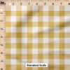 Ruler Scale for Jewel Tone Gingham (Gold) by Cate and Rainn