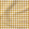 Jewel Tone Gingham (Gold) | Stripes and Shapes Fabric Design | Cate and Rainn