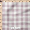 Ruler Scale for Jewel Tone Gingham (Purple) by Cate and Rainn