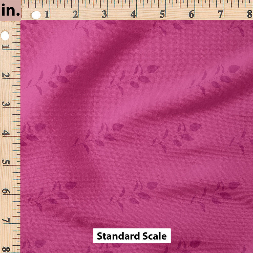 Ruler Scale for Jewel Tone Sprigs (Dark Pink) by Cate and Rainn