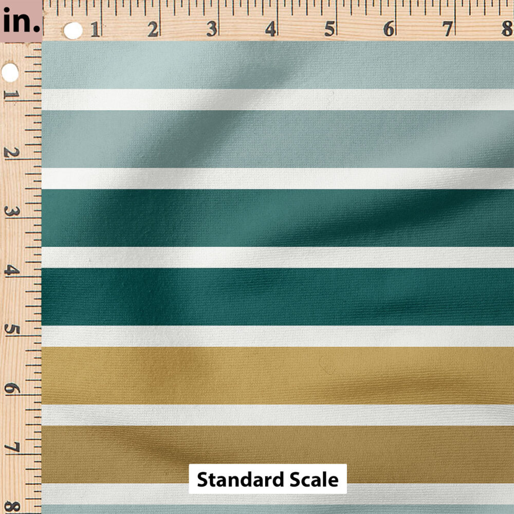 Ruler Scale for Jewel Tone Stripe by Cate and Rainn