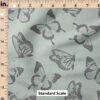 Ruler Scale for Butterfly (Blue Gray) by Cate and Rainn